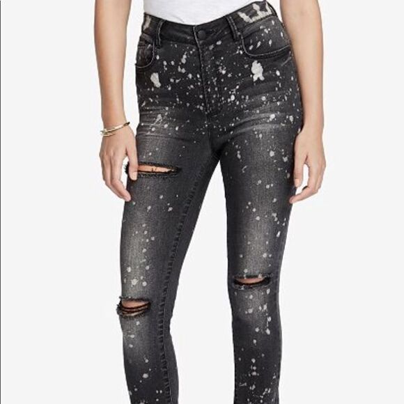 NWT***Rachel Roy Ripped Skinny Jeans - Picture 1 of 7